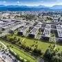 Luftaufnahme des Klinikums Klagenfurt | Luftaufnahme des Klinikums Klagenfurt