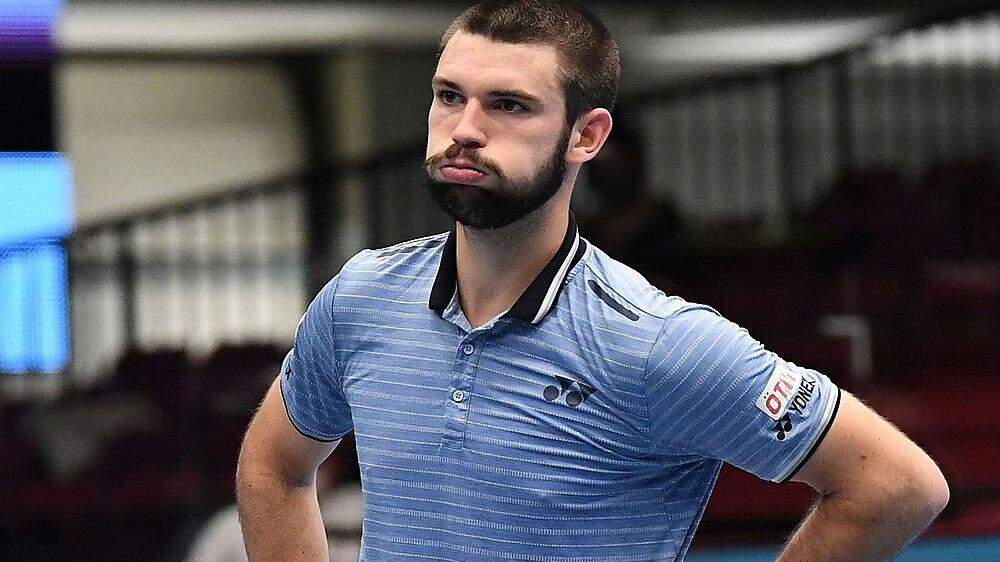 Jurij Rodionov konnte nach dem Sensationssieg gegen Denis Shapovalov nicht nachlegen.