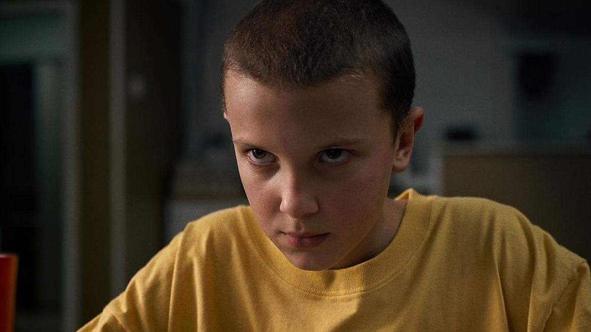 Unheimlich: Millie Bobby Brown als Eleven in &quot;Stranger Things&quot;.