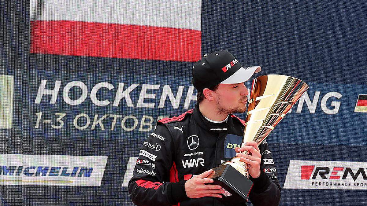 Kann Lucas Auer den Pokal auch am Norisring busseln?