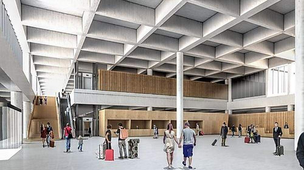 Der neue Terminal des Flughafens Laibach wird am Mittwoch eröffnet