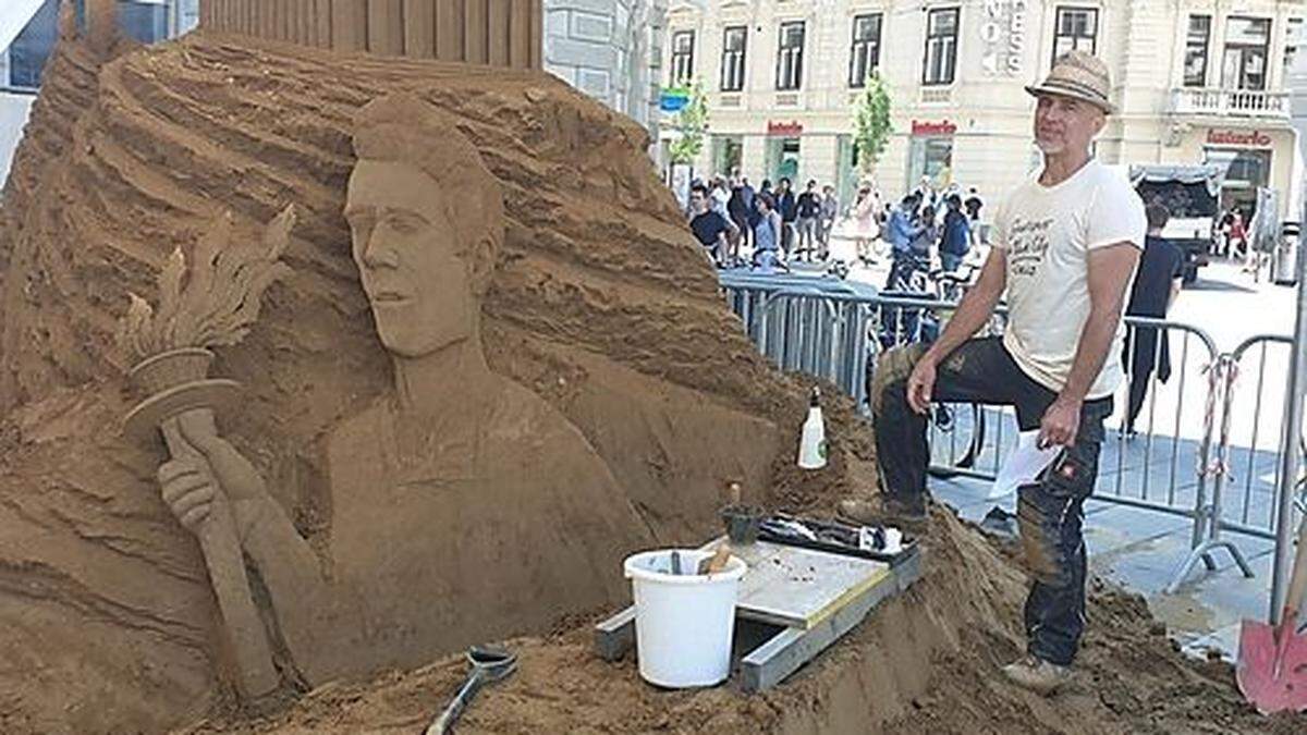 Doch, das ist tatsächlich aus Sand gemacht!