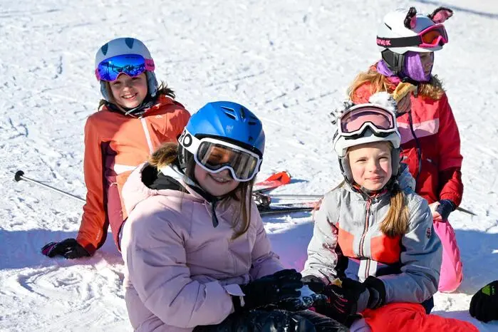 Insgesamt 190 Schülerinnen und Schüler standen auf den Skiern und genossen die idealen winterlichen Bedingungen im Skigebiet Gaal.