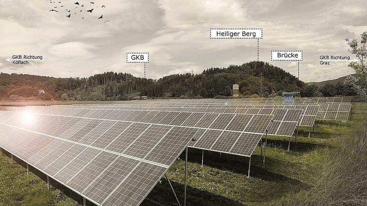 Weststeiermark  Größte Fotovoltaik-Anlage Österreichs geplant
