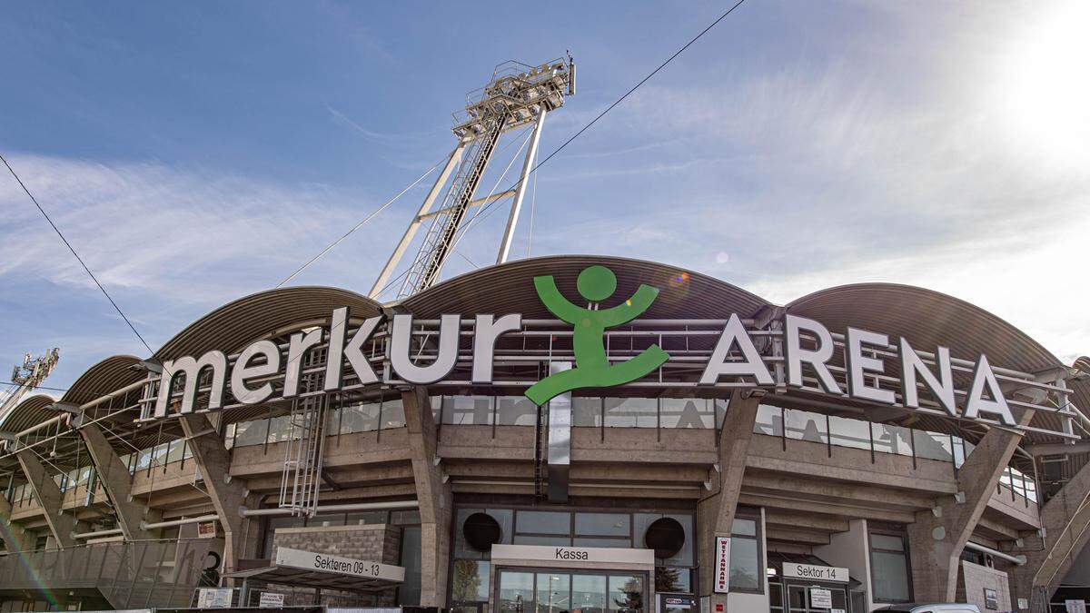 Die Merkur-Arena in Graz | Die Merkur-Arena in Liebenau beherbergt derzeit Sturm und GAK