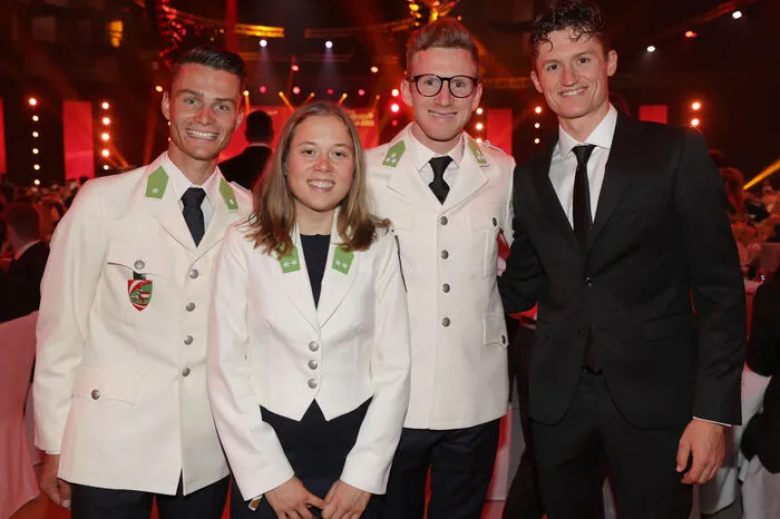 Johannes Lamparter (Nord. Kombination), Mona Mitterwallner (Mountainbike), Jakob Schubert (Klettern), Felix Gall (Rad)