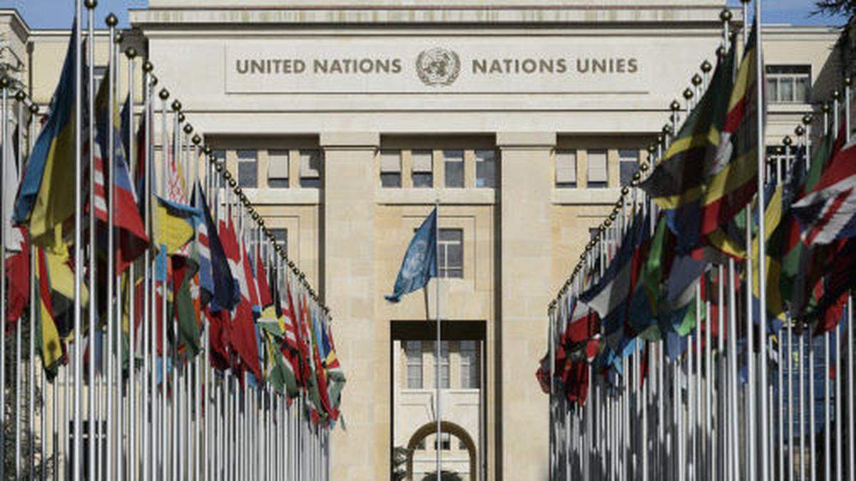 Der UNO-Sitz in Genf