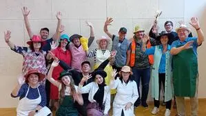 Der Projektchor besteht aus Sängerinnen und Sängern aus der Region Eisenerz