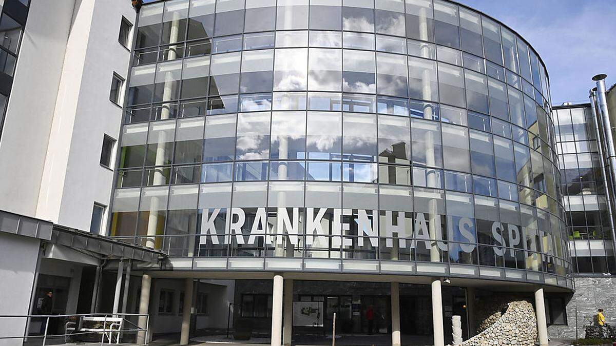 Der Verletzte wurde nach dem Unfall ins Krankenhaus Spittal/Drau eingeliefert