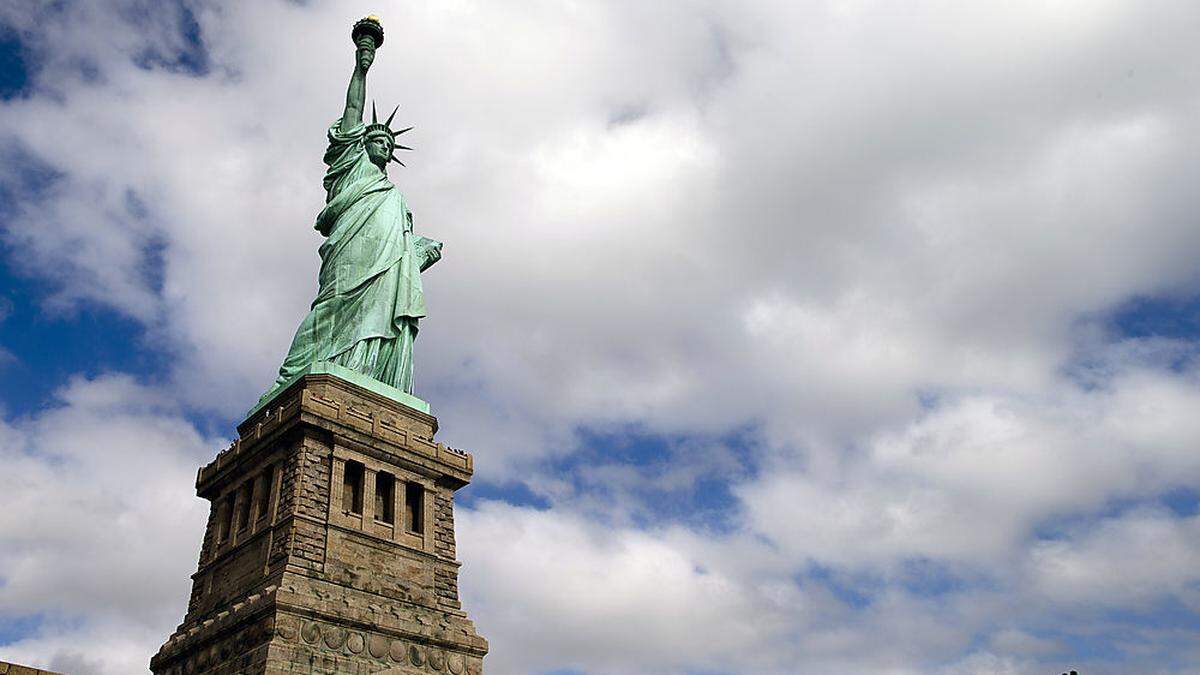 Die Freiheitsstatue in New York 