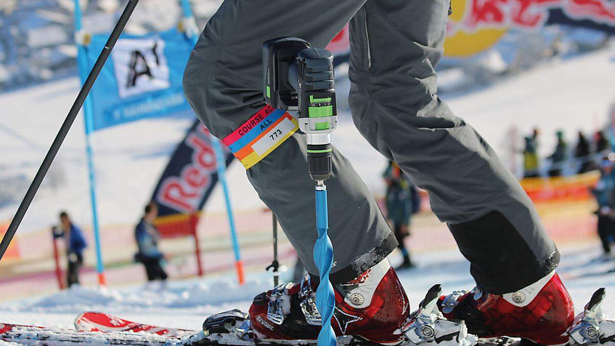 Der Alu Speed-Eisbohrer aus dem Hause Fisch