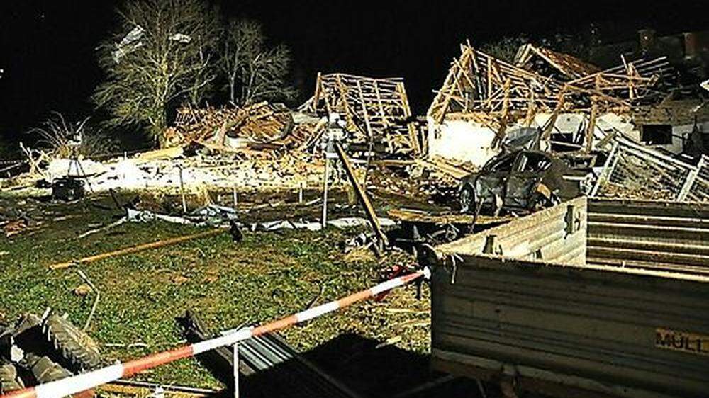 Vater und Sohn starben bei der Explosion in Kapfenstein