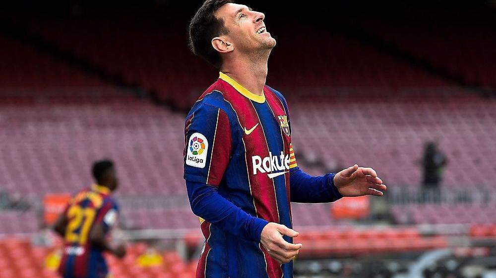 Leo Messis Treffer reichte Barca nicht.