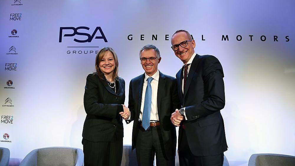 PSA einigte sich mit der Opel-Mutter General Motors auf einen Kaufpreis von 1,3 Milliarden Euro