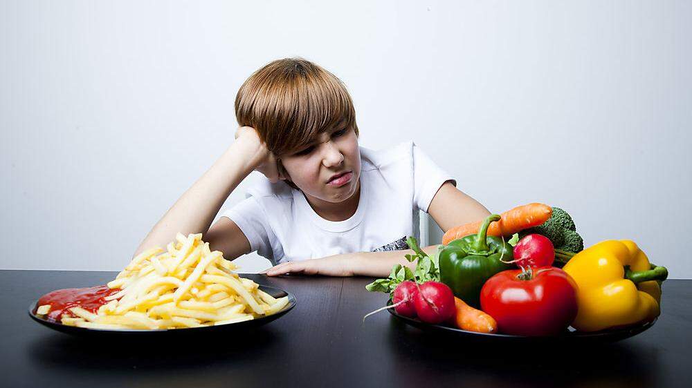 22 Prozent der Kinder lehnen Gemüse komplett ab