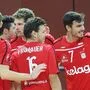 Die Löwen spielen um 19 Uhur