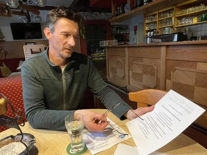 Kurt Reiter verweist auf die guten Trinkgeldaussichten bei ihm