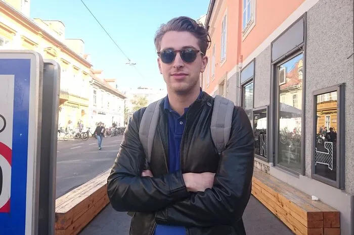 Peter S., 21 (Medizin)"Ich fände eine Fußgängerzone super! Für Anrainer und Lieferanten könnte das Befahren ja erlaubt bleiben."