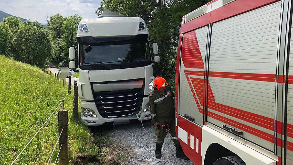 Acht Kameraden der Feuerwehr Afling standen im Einsatz