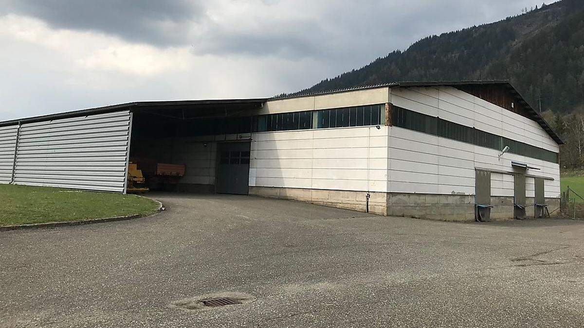 Diese Halle in Thalheim wird angemietet