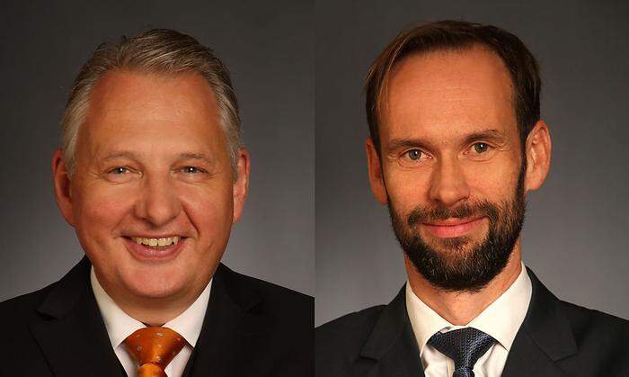 Vorstand und Mitgründer Peter Goritschnig und Finanzvorstand Hans-Georg Reinbacher