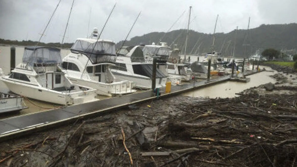 Schäden an der Küste