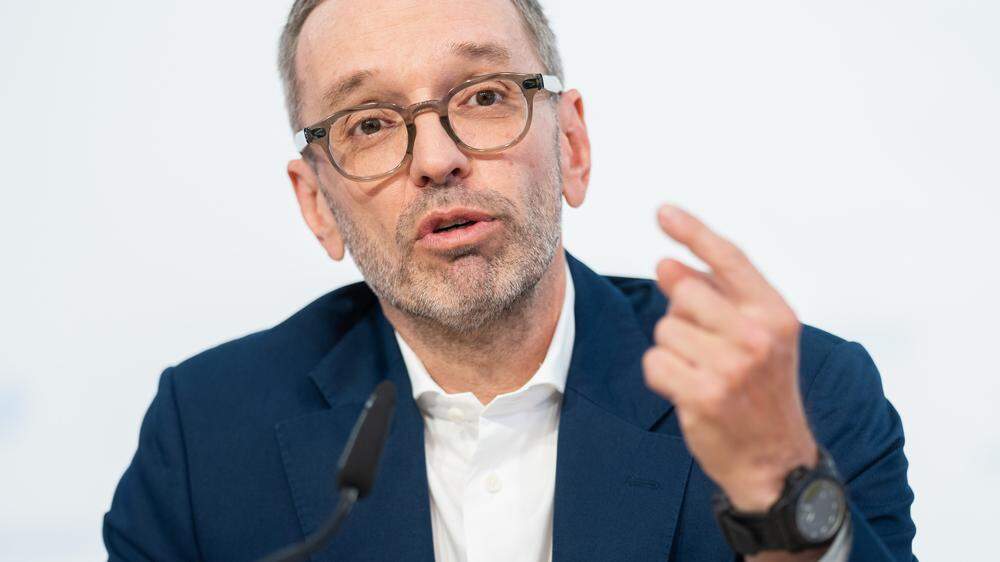 FPÖ-Parteichef Herbert Kickl 