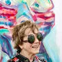 Maria Lassnig (aus der Doku "'Maria Lassnig: Es ist die Kunst, jaja...'" von Sepp Dreissinger, die im ORF zu sehen war)