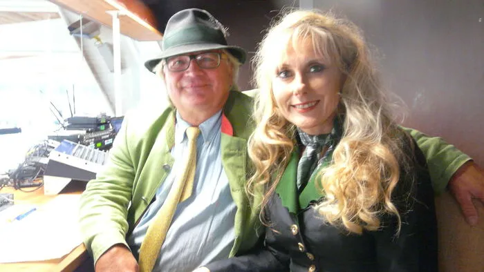 Gestütsleiter Max Dobretsberger und Evelyne Oswald führten durch das Programm.