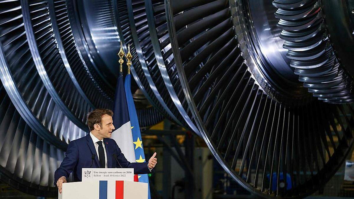 Macron will 14 neue Atomreaktoren in Frankreich