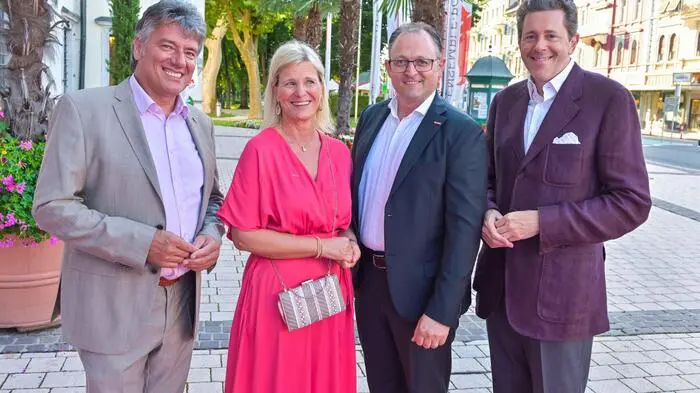 Georg Mathiesl, Elke Basler, Meinrad Höfferer und Harald Mahrer