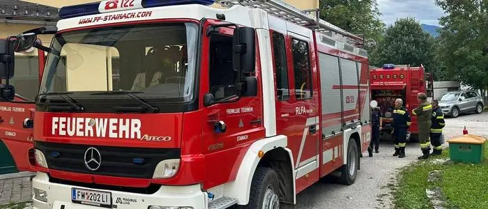 Die Feuerwehren Stainach und Unterburg mussten am Samstagnachmittag ausrücken