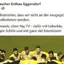 Die Kicker des USV Eggersdorf bevorzugen "Leberkäs und übergewichtige Schiris" und  nehmen deshalb nicht an der Superleague teil 