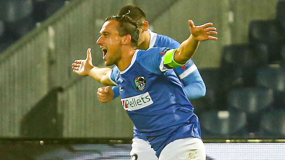 Michael Liendl jubelte in Rotterdam über drei Treffer