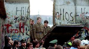 Der Mauerfall in Berlin 1989 gilt als symbolisch wichtigstes Zeichen für den Zusammenbruch des kommunistischen Systems in Osteuropa 