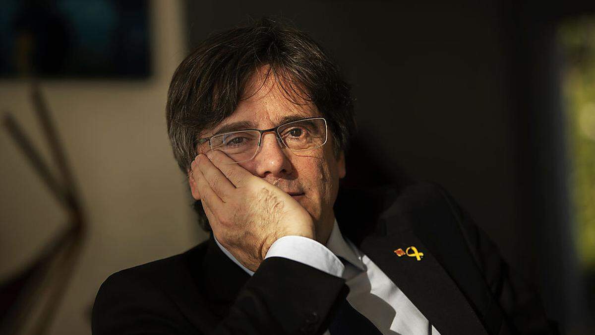 Der ehemalige Regionalpräsident von Katalonien, Carles Puigdemont