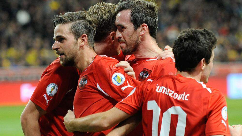Das österreichische Nationalteam hatte 2014 viel Grund zur Freude