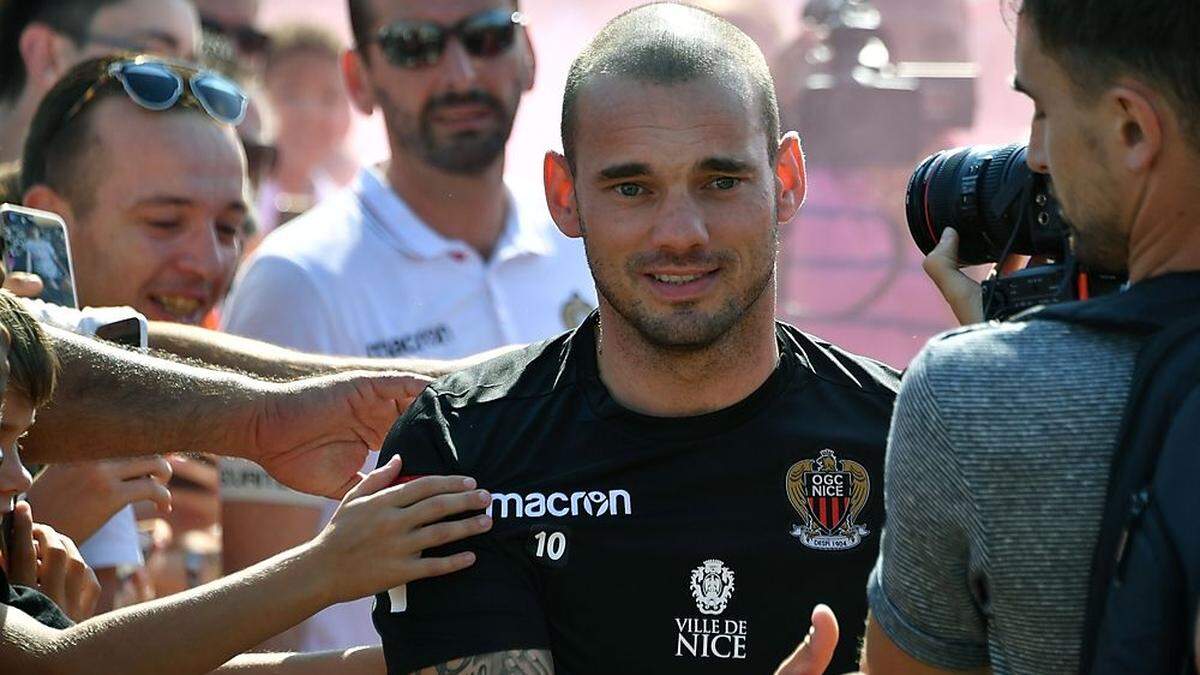 Heiß begehrt in Nizza: Wesley Sneijder