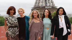 Aus vier wurden fünf und es reichte trotzdem nicht: Nicole Ari Parker, Cynthia Nixon, Sarah Jessica Parker, Kristin Davis und Sarita Choudhury 