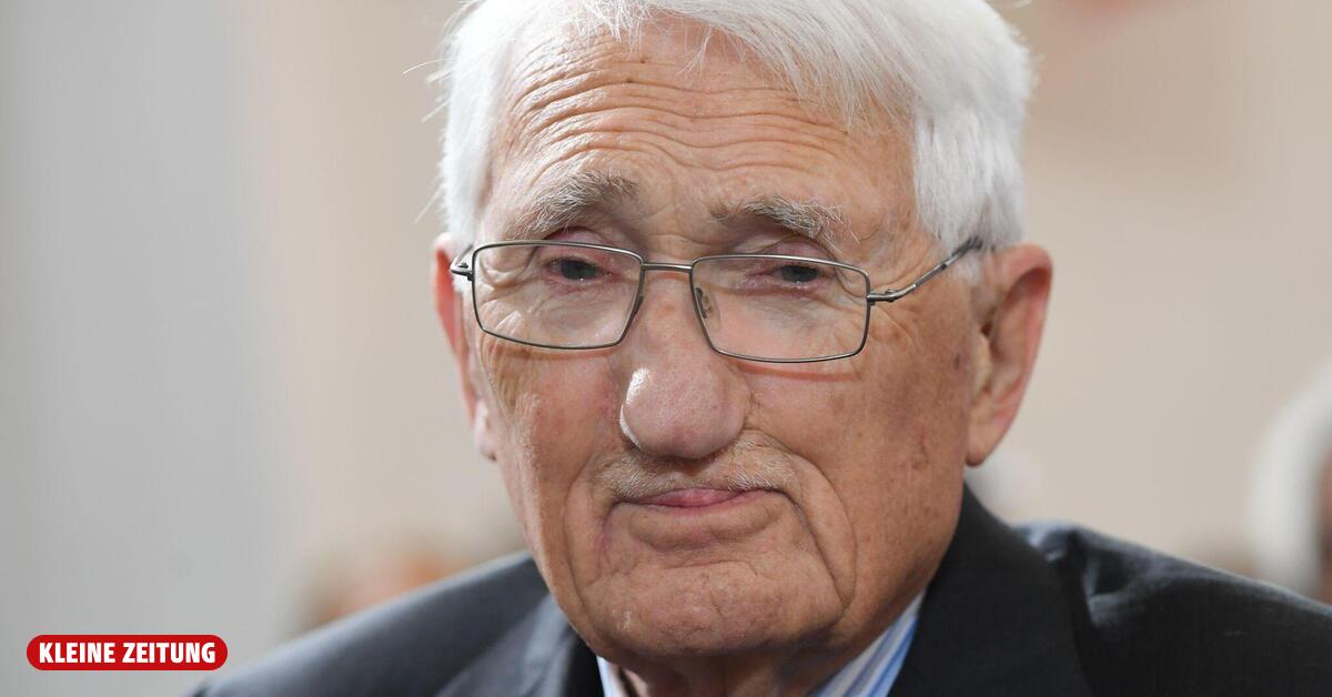 Philosoph Jürgen Habermas mit 96 Jahren gestorben