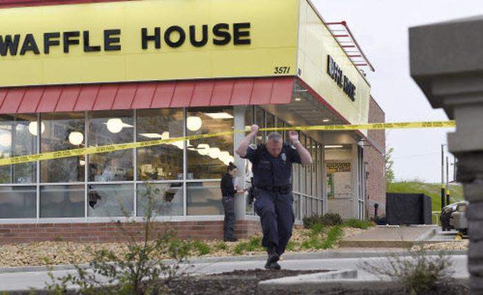 In diesem "Waffle House" ereignete sich die Bluttat