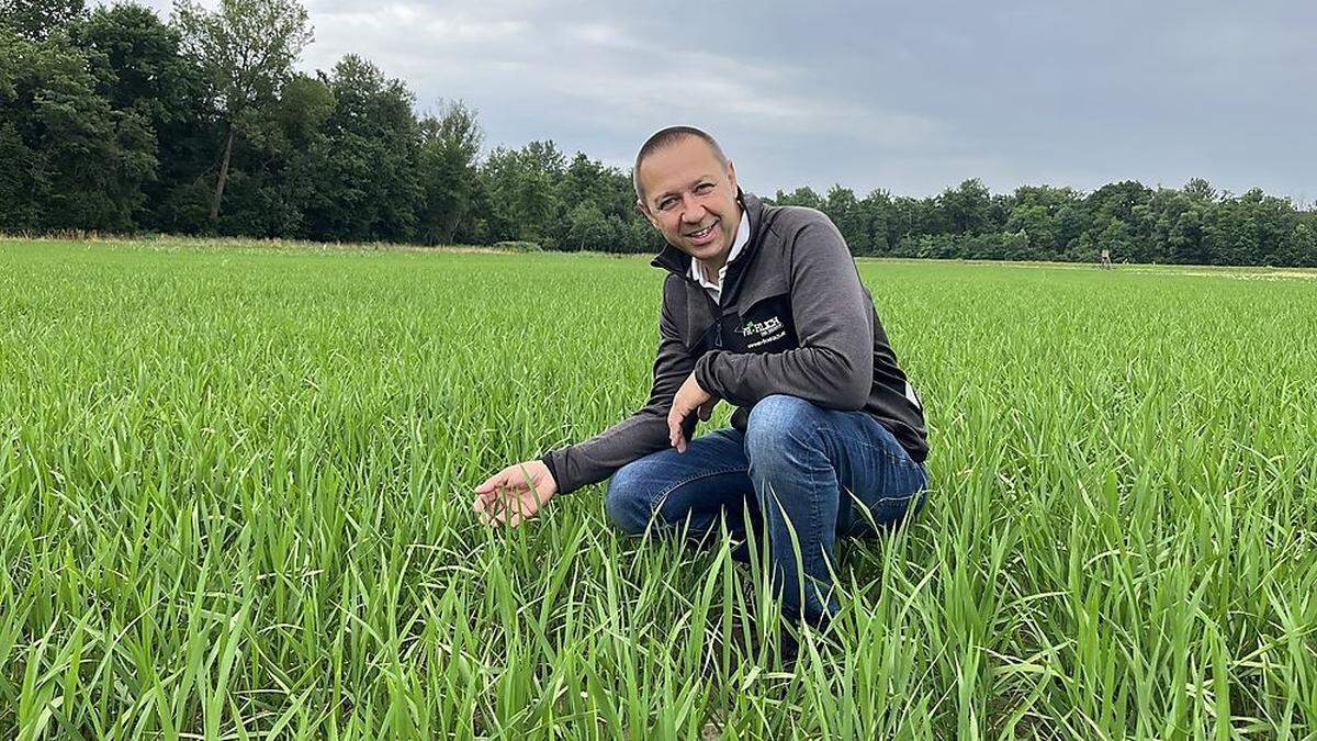 Reisbauer Ewald Fröhlich wurde anfangs für seine Idee, Reis in der Steiermark anzubauen, belächelt