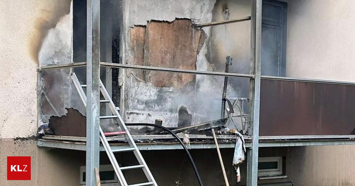 Haus-wurde-evakuiert-Balkonbrand-in-Leoben-drohte-auf-andere-Stockwerke-berzugreifen