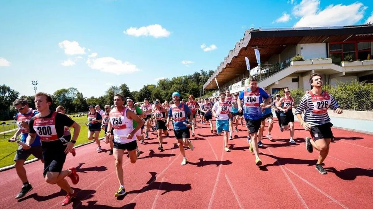 Bei heißen Temperaturen ging der Kleeblattlauf 2022 über die Bühne
