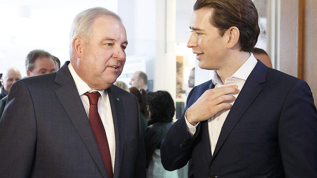 LH Schützenhöfer mit Kurz (Archivfoto) 