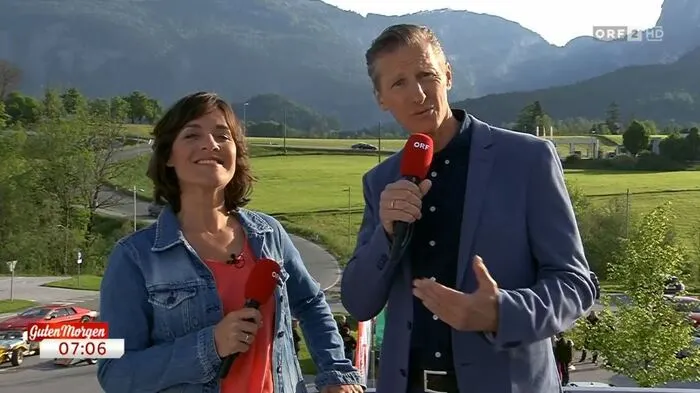 Die neue ORF-Frühstückssendung „Guten Morgen Österreich“ gastierte am Freitag vor dem Narzissenfest mitten in Bad Aussee. Im mobilen TV-Studio begrüßten Oliver Zeisberger und Eva Pölzl ...