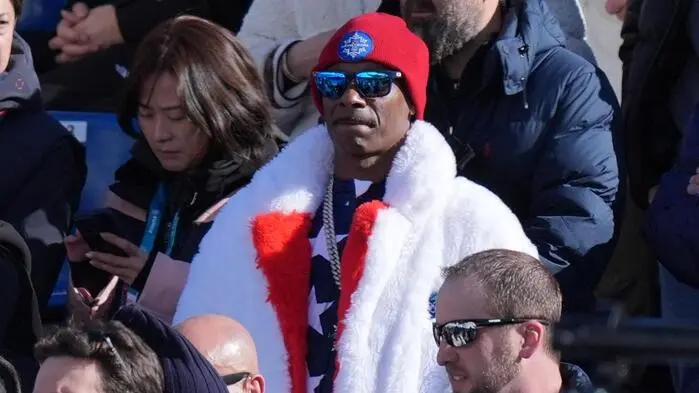 Snoop Dogg mag es wohl eiskalt – bei den Olympischen Winterspielen (hier im Bild) und auch in seiner Eisfirma