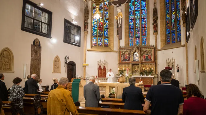 Tiefe Anteilnahme beim Gedenkgottesdienst.