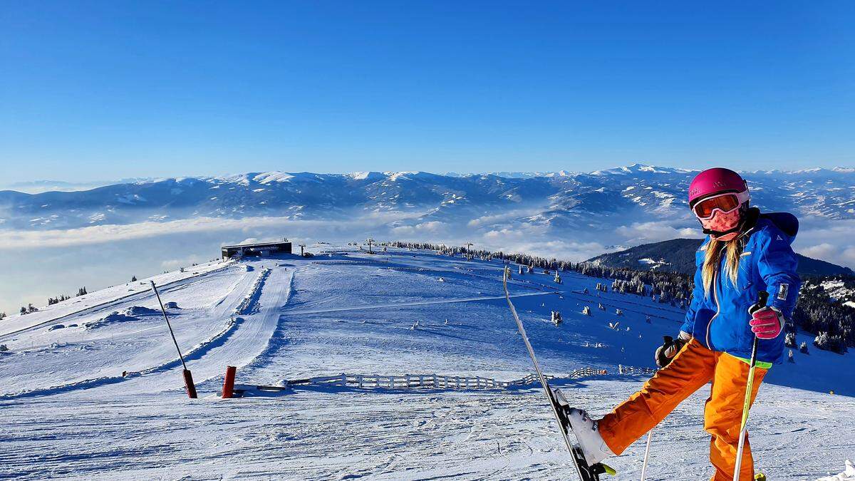 Noch bis 26. März sind die Lifte auf der Koralpe in Betrieb