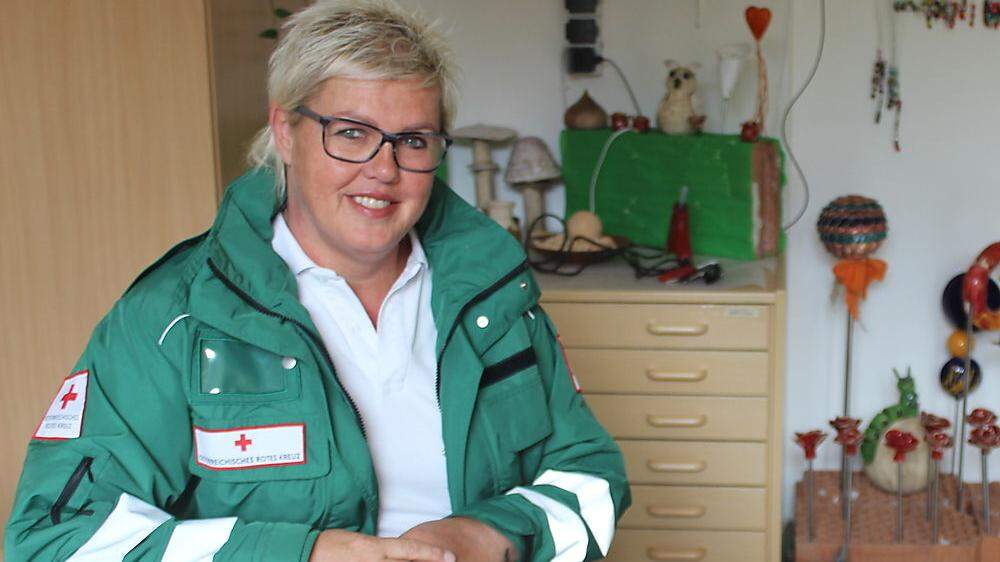Jennifer Lackner aus St. Veit ist seit 2015 in der Krisenintervention des Roten Kreuzes tätig
